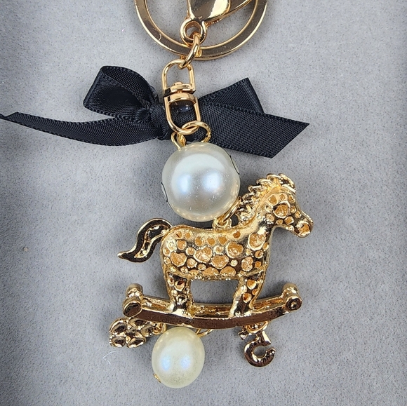Bag Charm/ Keychain Rocking Horse - Picture 3 of 3